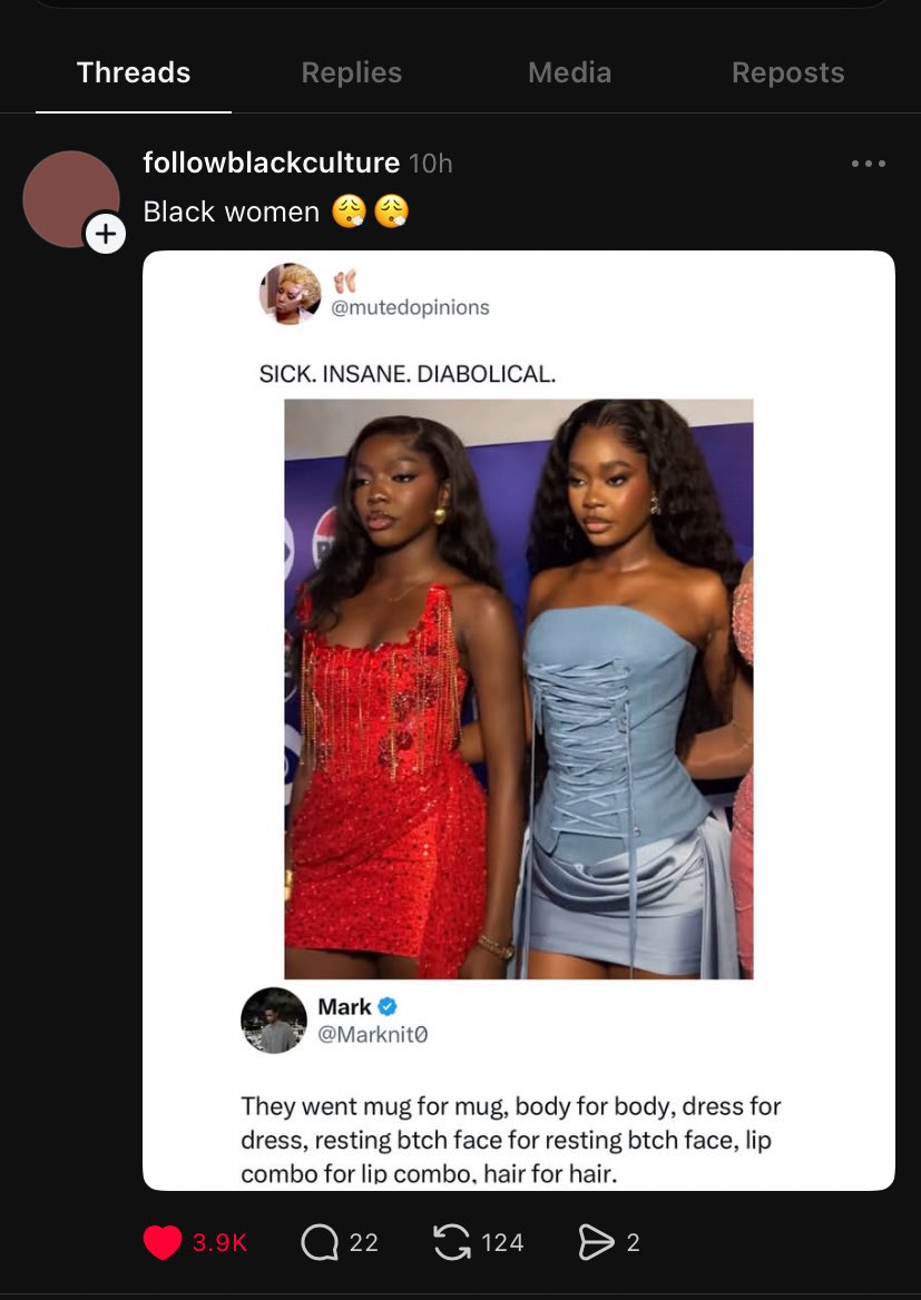 _Chibebe's tweet photo. She may have broken into that market already. Saw this on a black American blog on Threads. The right positioning and consistency in her fashion, style and her following(*stanship*) will finish the work conveniently. https://t.co/V04vyXZCcF