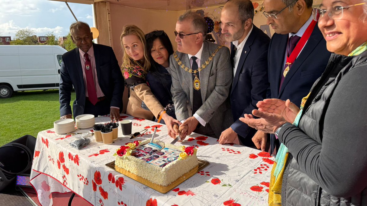 Wonderful warm welcome from the Polish Cultural association at Perivale Park.