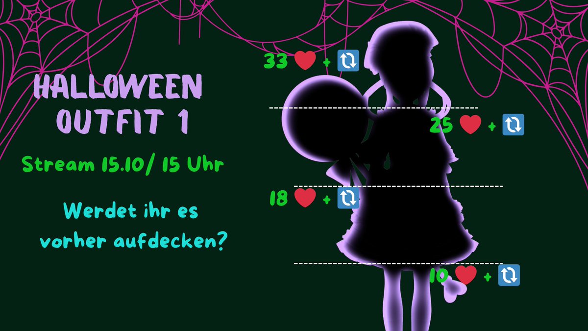 Melo_Nya_'s tweet photo. Das Outfit rad hat entschieden, morgen ziehen wir das Idol Outfit an, ihr wollt es noch vor dem stream sehen?
Dann befreit mich aus der gruseligen Dunkelheit und ich zeig euch mein Outfit mit meinem neuen model von @/DrakontKnight 💚 https://t.co/vbxICaieCr