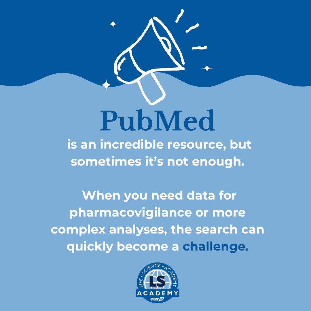 LSAcademy_EasyB's tweet image. 🎓 Learn how to master #PubMed and go beyond!
5–7 Nov 2025
Make your literature monitoring smarter, faster, more complete.
✅ Use PubMed’s new features
✅ Add CORE, CrossRef, MedRxiv, BioRxiv
✅ Boost your workflow with AI & automation
👉 Register now: lsacademy.com/en/product/bey…