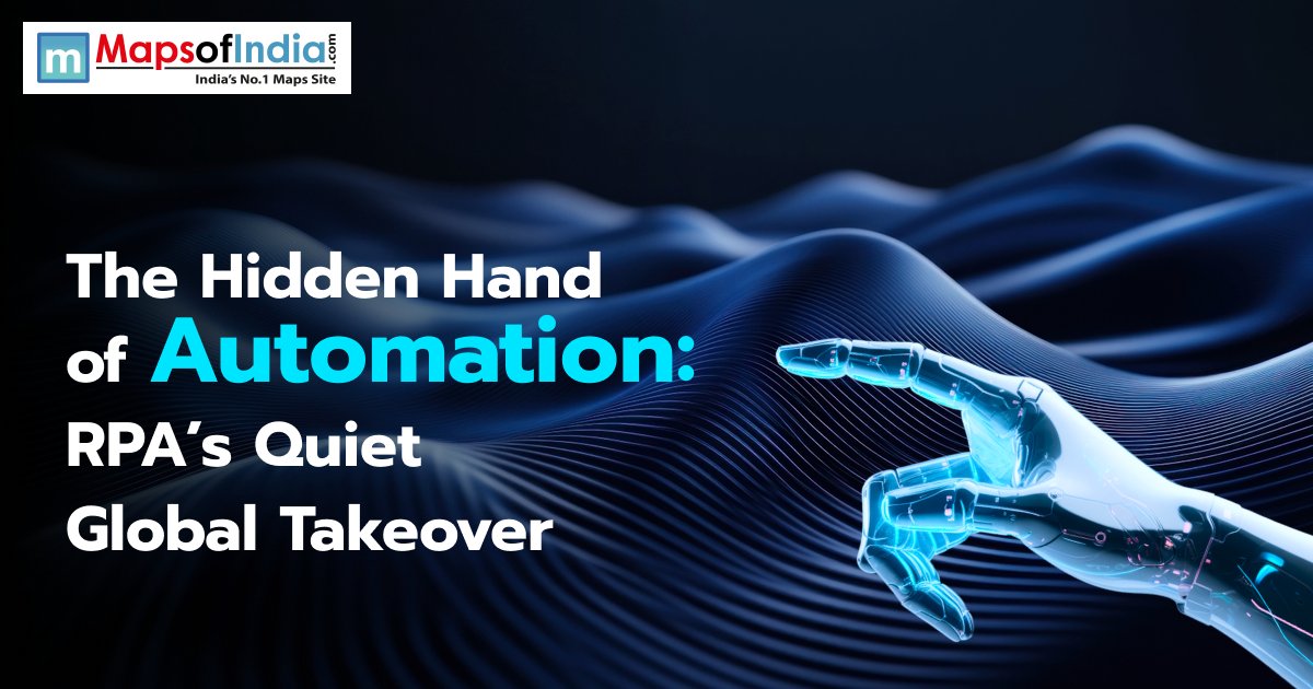 MapsofIndia's tweet image. Work smarter, not harder! Explore the hidden hand of automation and how RPA is revolutionizing industries worldwide. ⚡
mapsofindia.com/my-india/scien…
#RPA #Automation #RoboticProcessAutomation #FutureOfWork #DigitalTransformation #BusinessEfficiency #TechTrends