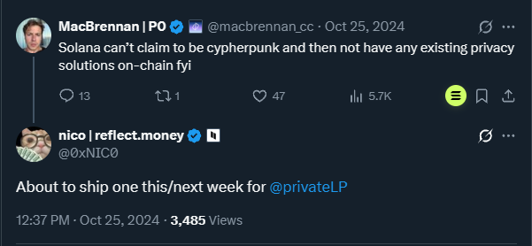 hypermaddd's tweet image. The Privacy Revolution on Solana Has Begun
The crypto world is growing fast — but one thing is still missing: privacy.
Every transaction, every wallet, every move is visible on-chain.
And that’s exactly where Dark Protocol steps in — filling Solana’s biggest gap.
Still 3.5M…