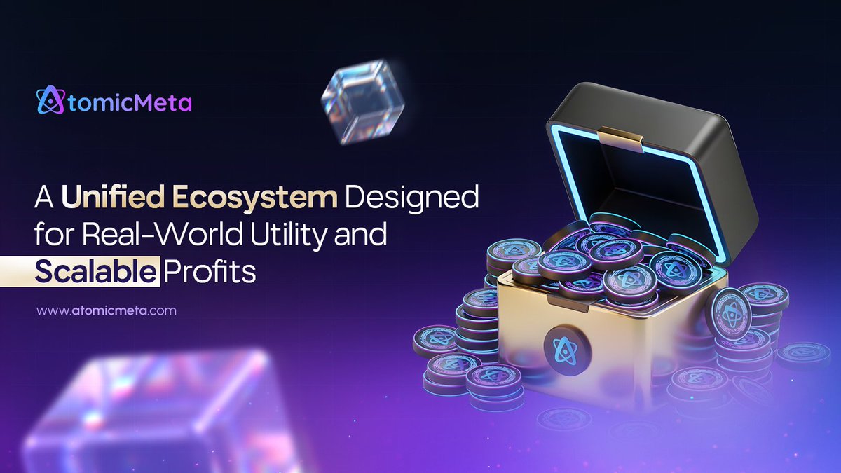 atomic_meta's tweet image. 🚀 Step into the AtomicMeta Ecosystem - where innovation meets real-world impact and profits scale beyond limits.
Build. Earn. Evolve. 🌐✨

🔗 atomicmeta.com

#AtomicMeta #Web3Ecosystem #CryptoUtility #BlockchainInnovation #ScalableProfits #DigitalEconomy…