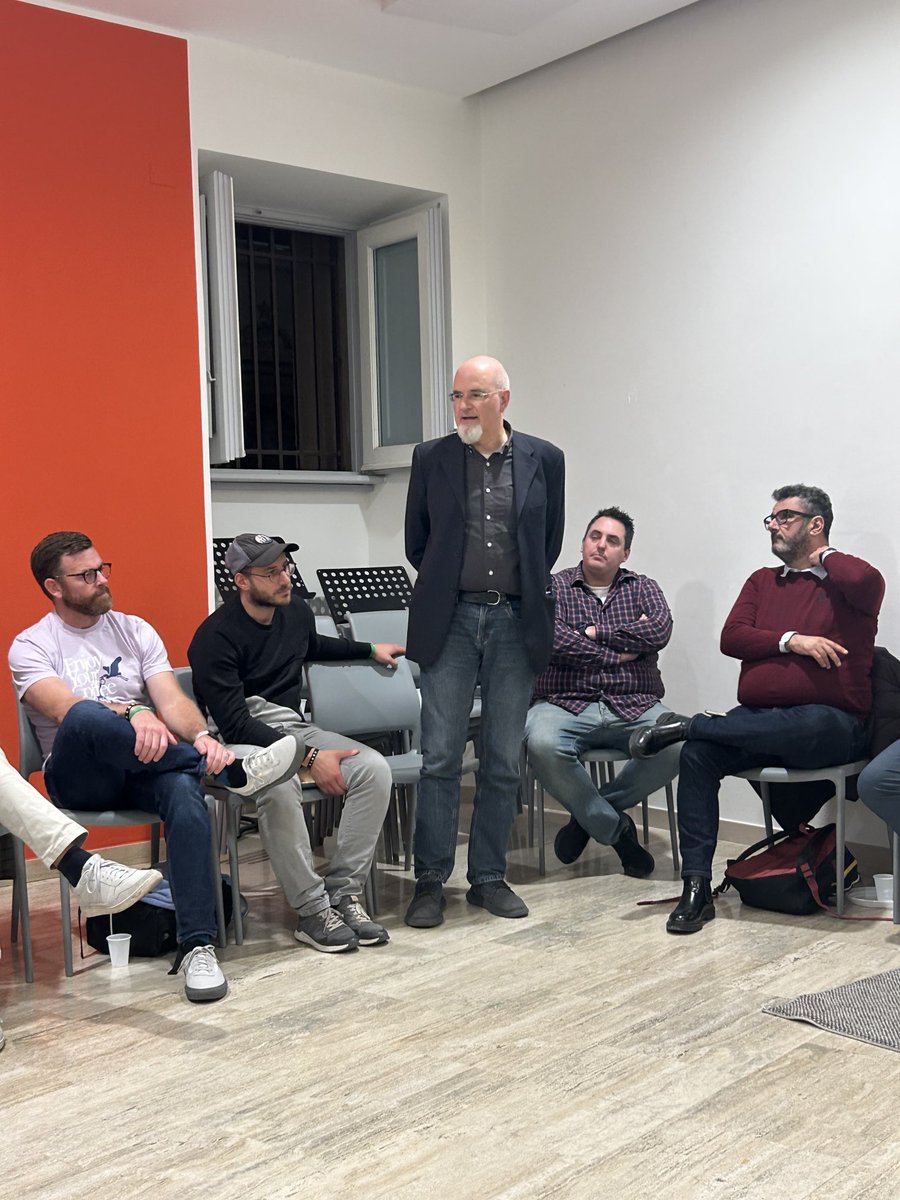 walterwoodjr's tweet photo. Rome Network gathering last night. Center Church in Italian recently published. The network has grown! https://t.co/DCeFdVmtuH