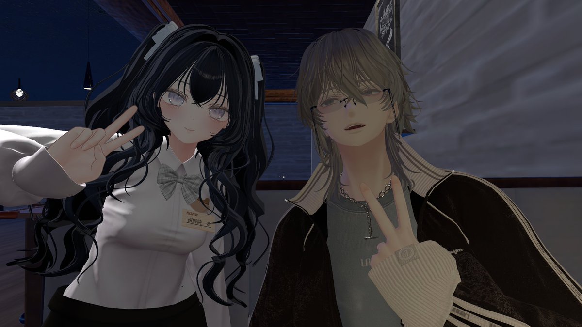 yukiachan_vrc's tweet image. 昨日は #TRIANGULAR_VRC にご来店いただきありがとうございました☕️
希さん、久々の出勤だったみたいです！お手紙預かっておりますのでALTにて✉
