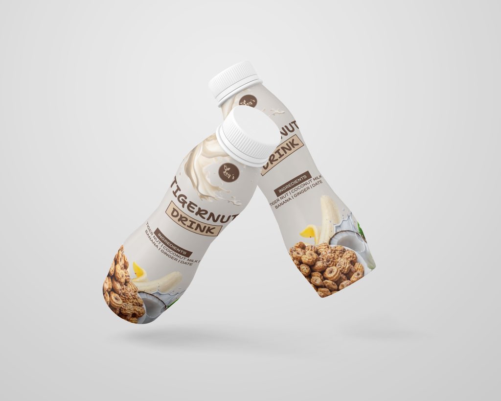 Oghenerukomeee's tweet image. My second try at package design.

This time, I worked on a TigerNut drink concept. The aim was to go for a look that feels fresh, creamy, and natural, just like the drink itself.

Still growing, still designing, and proud of this step.🌸

#GraphicDesign #PackageDesign
