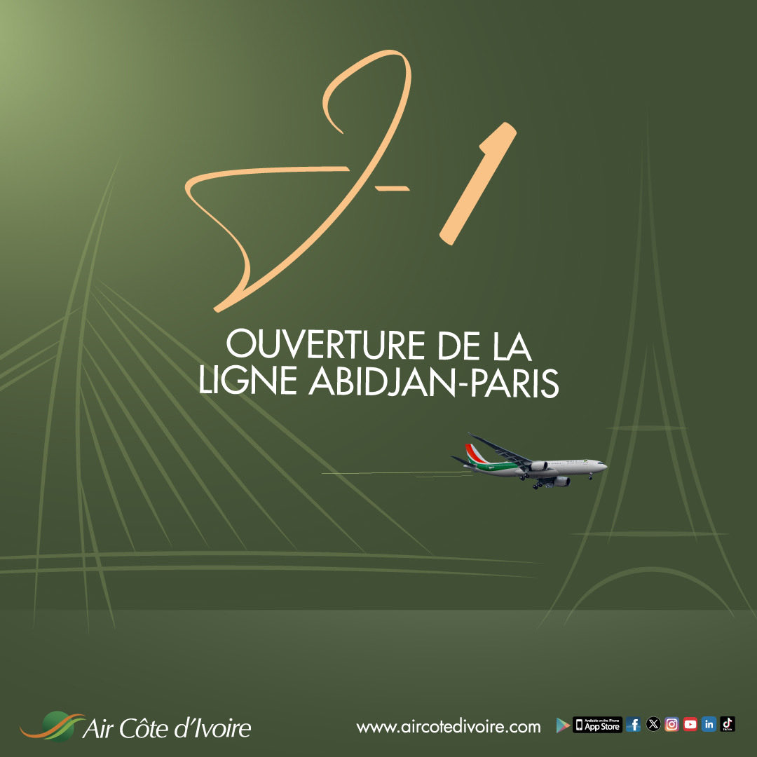 #J-1 #AirCôtedIvoire #ÉléganceIvoirienne #abidjan #Paris #LongCourier #traveltheworld