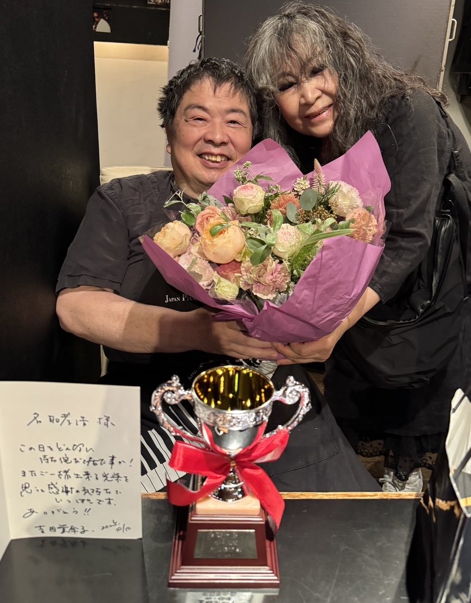 秋の雪」が終わりました 「雪」吉田美奈子、森俊之 今回のゲストはTb