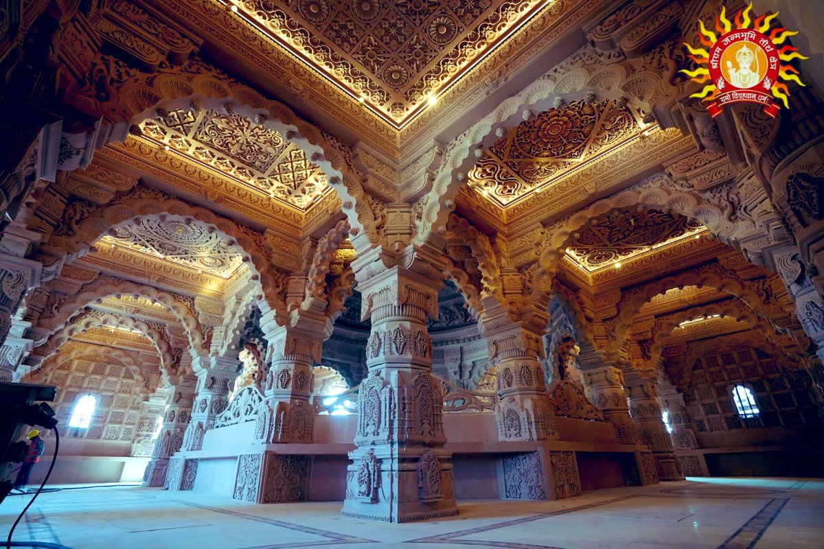 Neetivaan's tweet photo. Man, Shri Ram Janmabhoomi Mandir is looking just fantastic.

Years of hardwork done on 06.12.1992, all worth it 🛐 https://t.co/pJIU322i4O