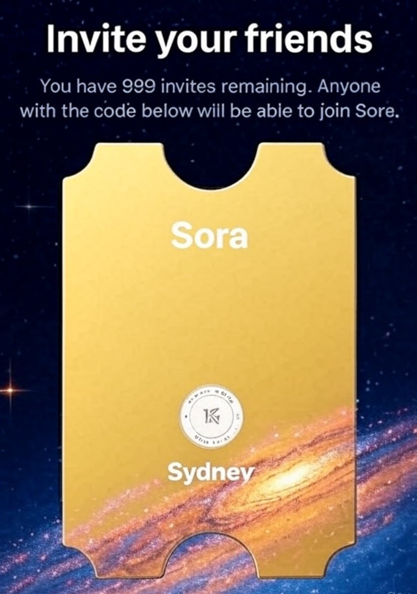 eliramontrane's tweet image. **✨ Grab a Sora 2 Invite! 999 Codes Ready! 🚀**
Want epic AI videos? Do this:
1️⃣ Like this post
2️⃣ Repost it
3️⃣ Comment "SORA VIBES"
4️⃣ Follow for DM code
Hurry, create magic! 🎬🔥 #Sora2 #AIVideo #openaioperator