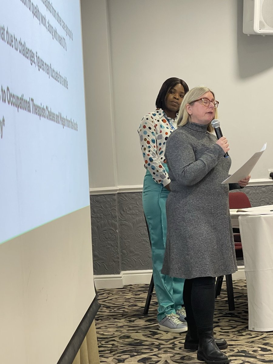 DrJude_G's tweet photo. An honour to be at our @rdash_nhs 2nd Annual AHP conference today - lots of people in attendance including experts by experience, experts by education - focus on quality and safety (specifically outcomes and personalised care! #livingourpromises https://t.co/892nSpKVrC