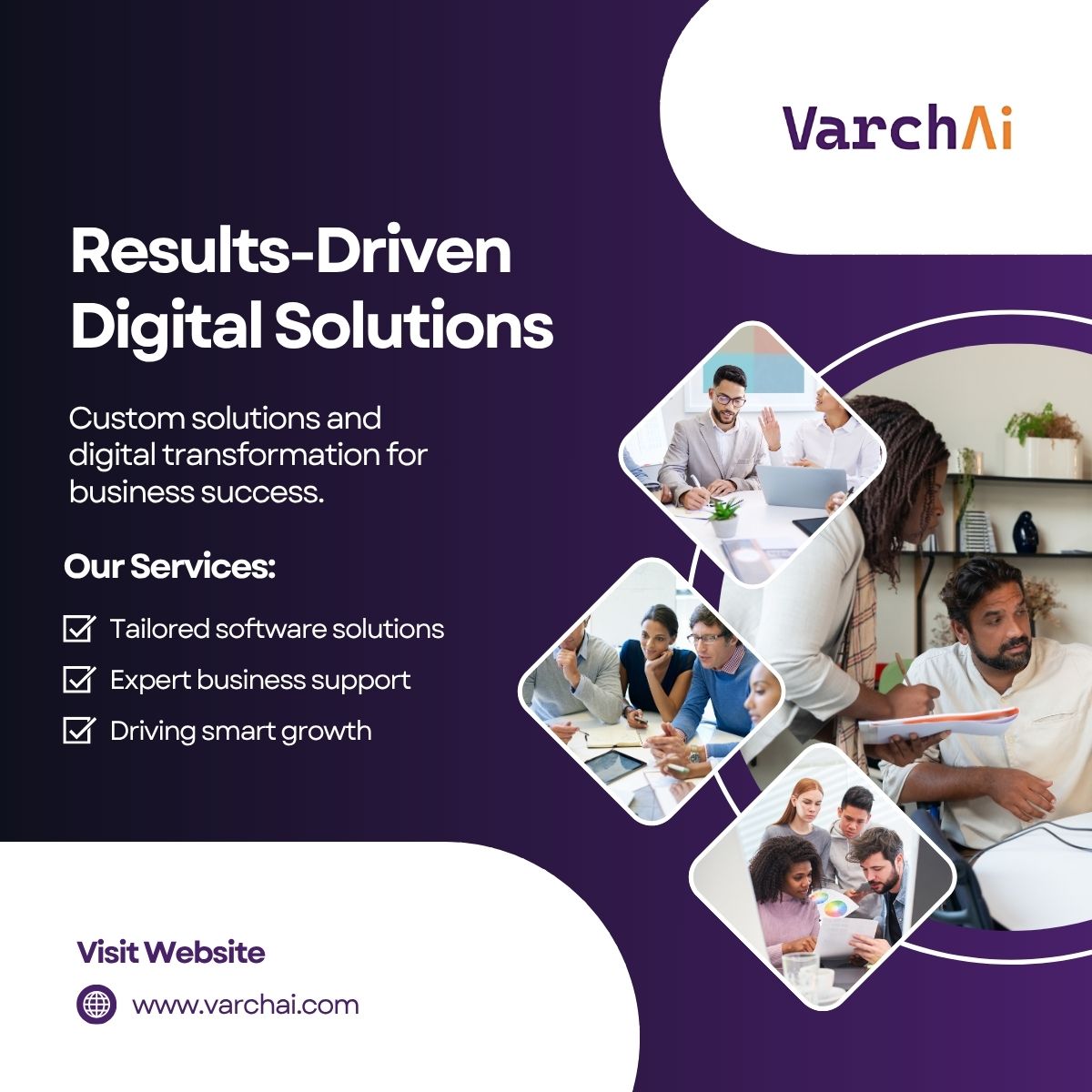 Varch_Ai's tweet image. Unlock your business potential with custom software & digital transformation. We deliver tailored solutions, expert support, and smart growth drivers to power your success. Ready to innovate? Let’s connect!
#DigitalTransformation #BusinessGrowth #TechSolutions