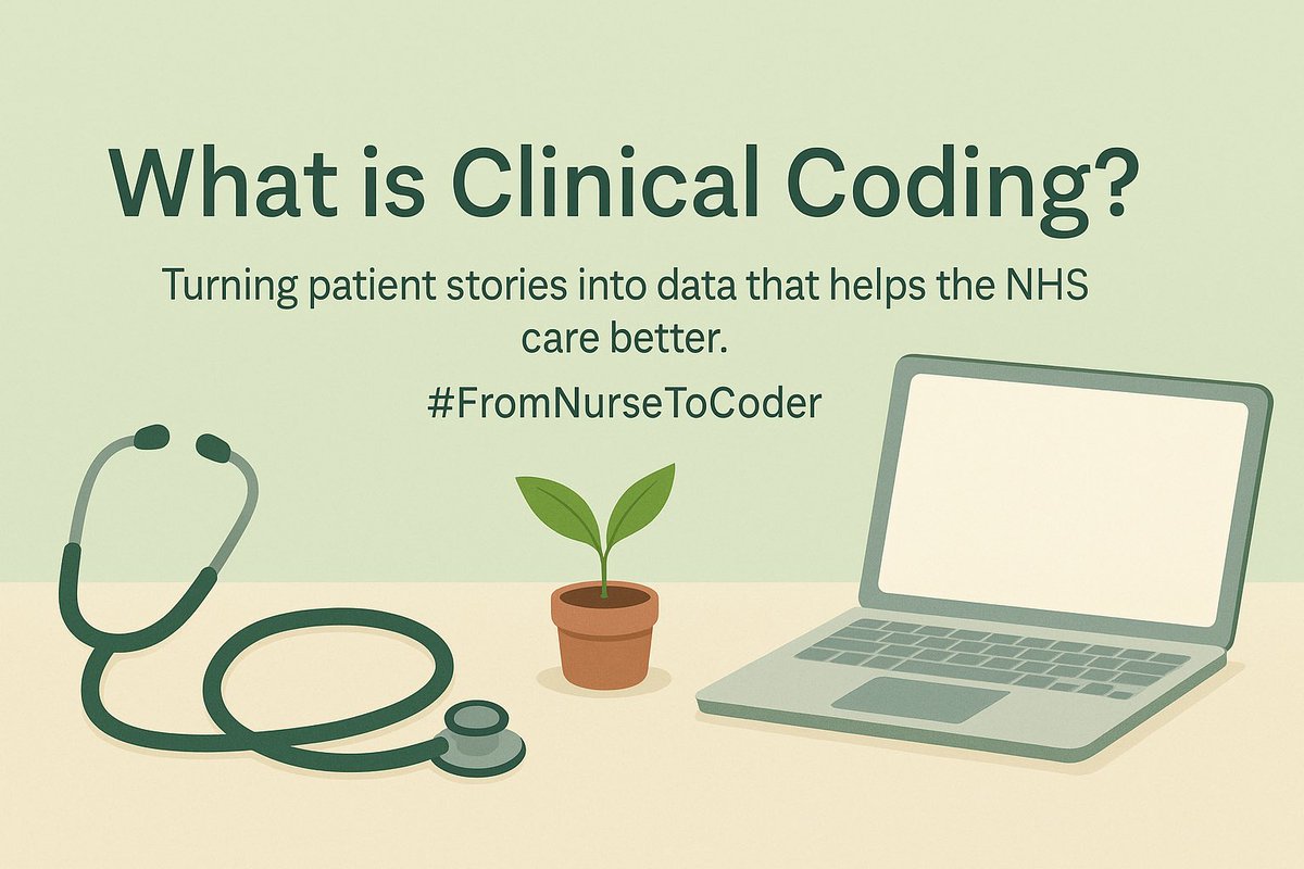 NurseToCoder's tweet image. Ever wondered what a clinical coder actually does? 🩺💻
Here’s the simplest way to explain it — even a 3-year-old could understand. 🌱
🧵👇