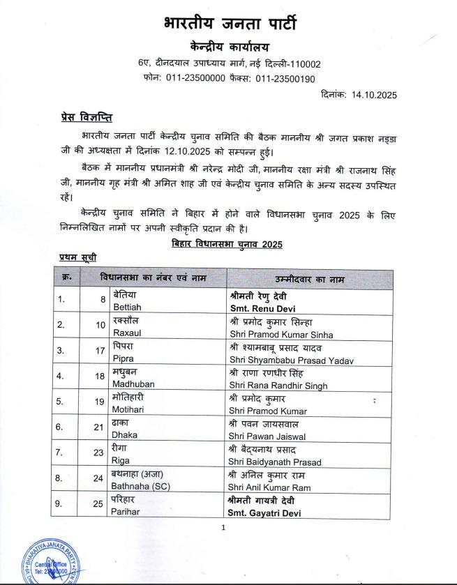 Samrat Choudhary tweet media
