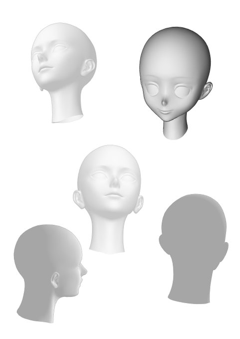 3Dモデルを下地にして描いてみた
これ便利だねー。次からこれやるわ… 