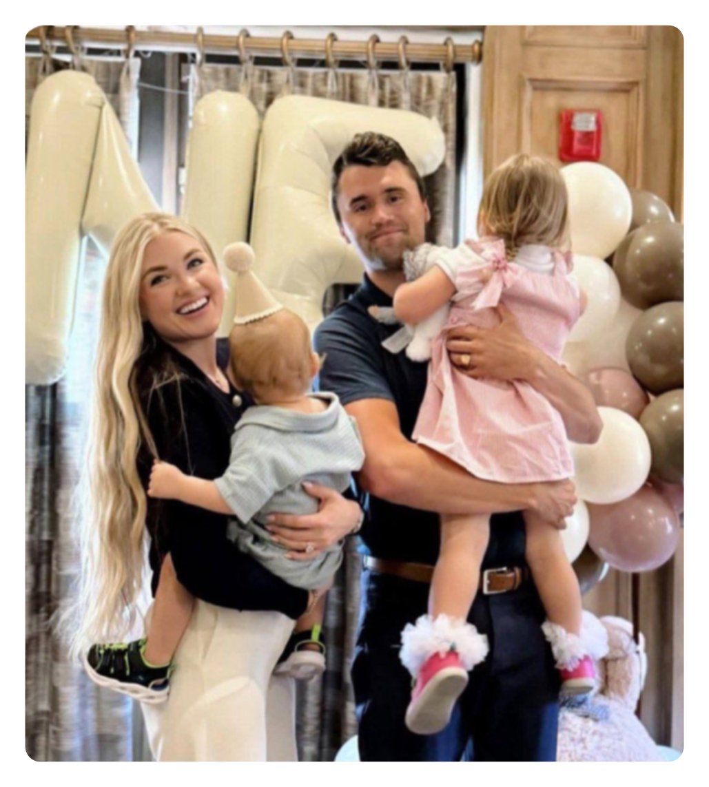 Happy Birthday Charlie Kirk.
Surrounded by the joys of your life.
You are loved, you are missed! ❤️❤️❤️