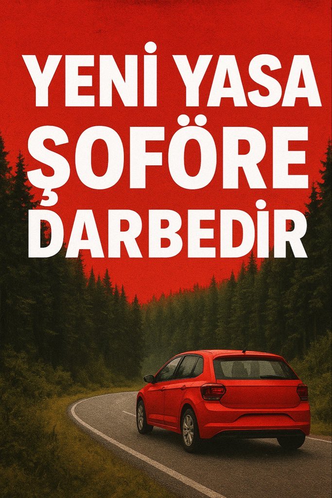 YeniYasa ŞoföreDarbedir 
#SürücüAffı
<a href="/RTErdogan/">Recep Tayyip Erdoğan</a> <a href="/AliYerlikaya/">Ali Yerlikaya</a> <a href="/M_Sarigul/">Mustafa Sarıgül</a> <a href="/adalet_bakanlik/">T.C. Adalet Bakanlığı</a> <a href="/fethigurer/">Ömer Fethi Gürer</a> <a href="/YildizFeti/">Feti Yıldız</a>