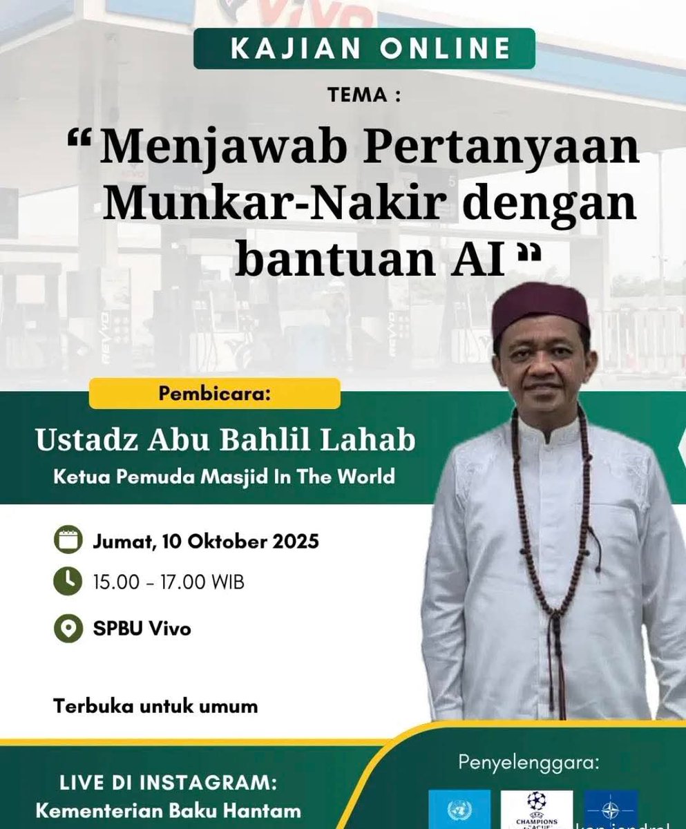 Gw sebagai mantan anak pesantren dukung penuh Trans7 utk expose praktik2 feodalisme &amp; pengkultusan di dalam tubuh pesantren.
Betul, ga semua pesantren seperti itu. Tapi banyak banget yang begitu dan sudah saatnya untuk dihentikan krn telah mengarah ke pembodohan.

#BOIKOTTRANS7