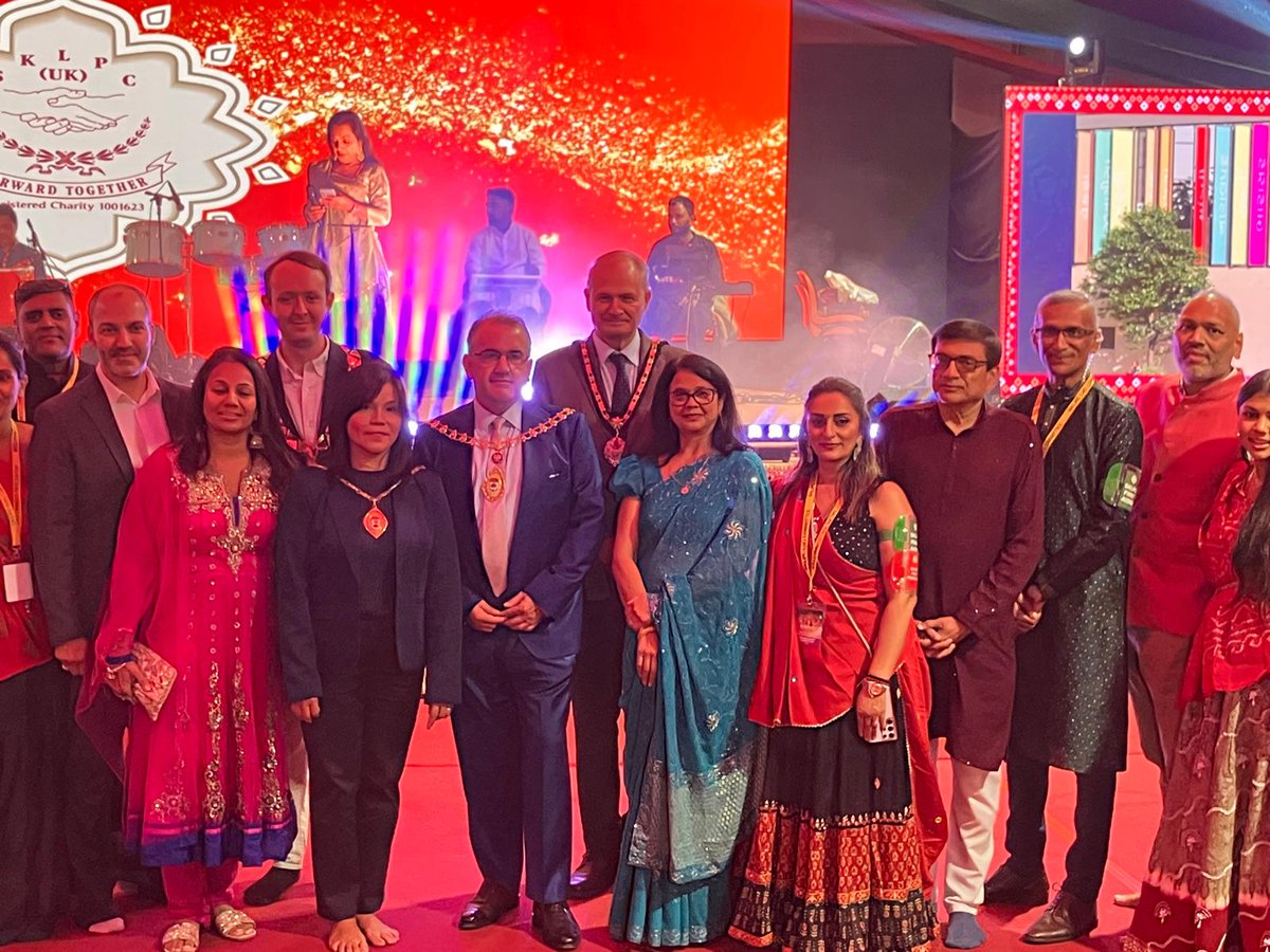 I celebrated one of the 9 Divine Nights of Navaratri in Northolt.