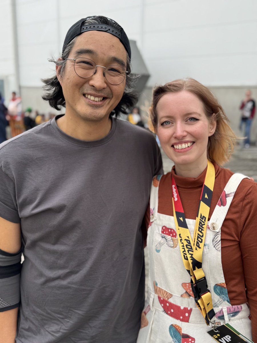 Ich bin beeindruckt von vielen Menschen aus der Szene, aber einen finde ich seit ich Jugendliche bin einfach herzig! Da habe ich jetzt sogar mal nach einem Bild gefragt. Das mache ich sonst wirklich nie 😅

War ein tolles Wochenende auf der Polaris 🫶