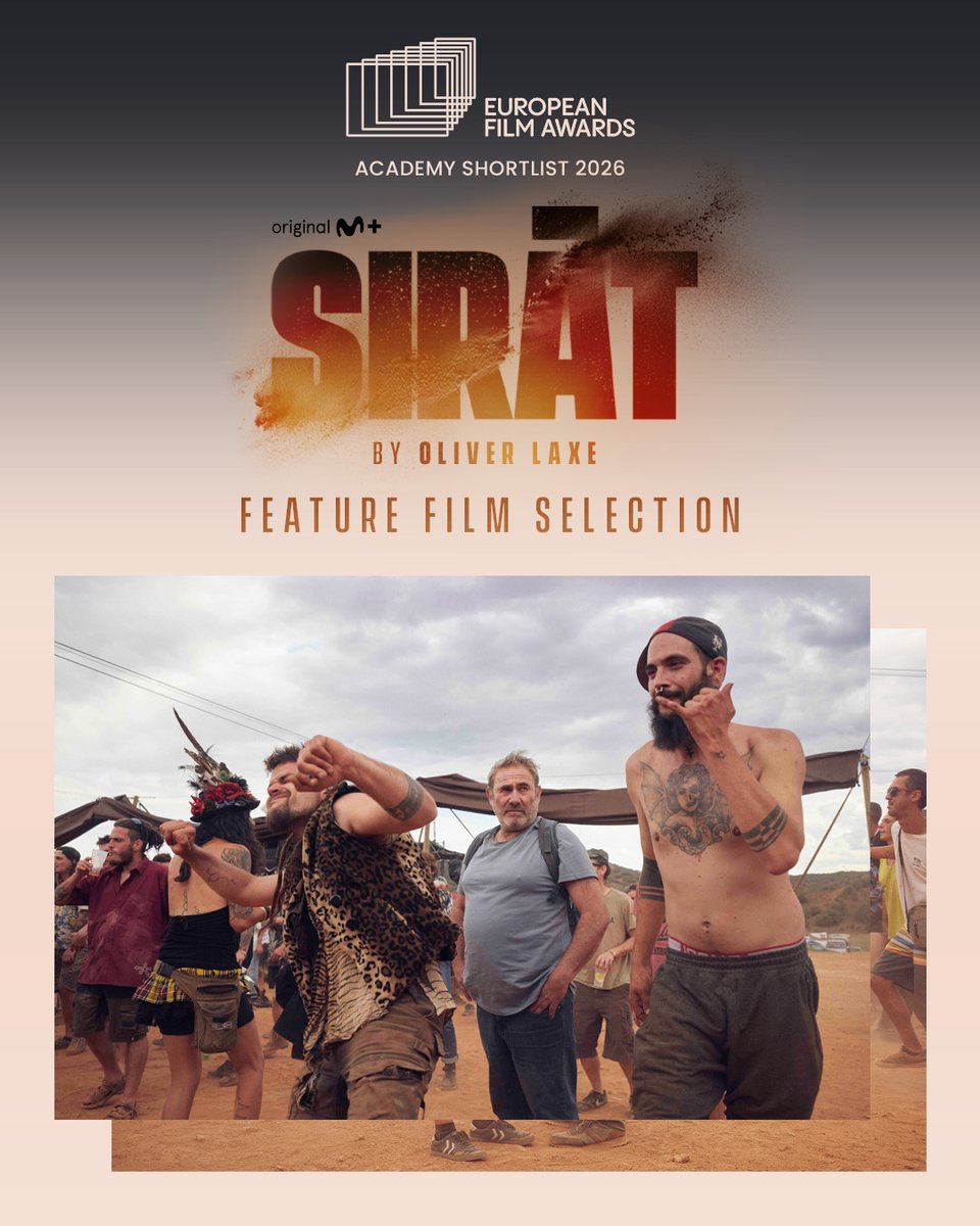 #SIRAT, de Oliver Laxe, seleccionada por la European Film Academy.

Título #BTEAM en la selección de cine español🥰

#EFA #europeanfilmawards #europeancinema