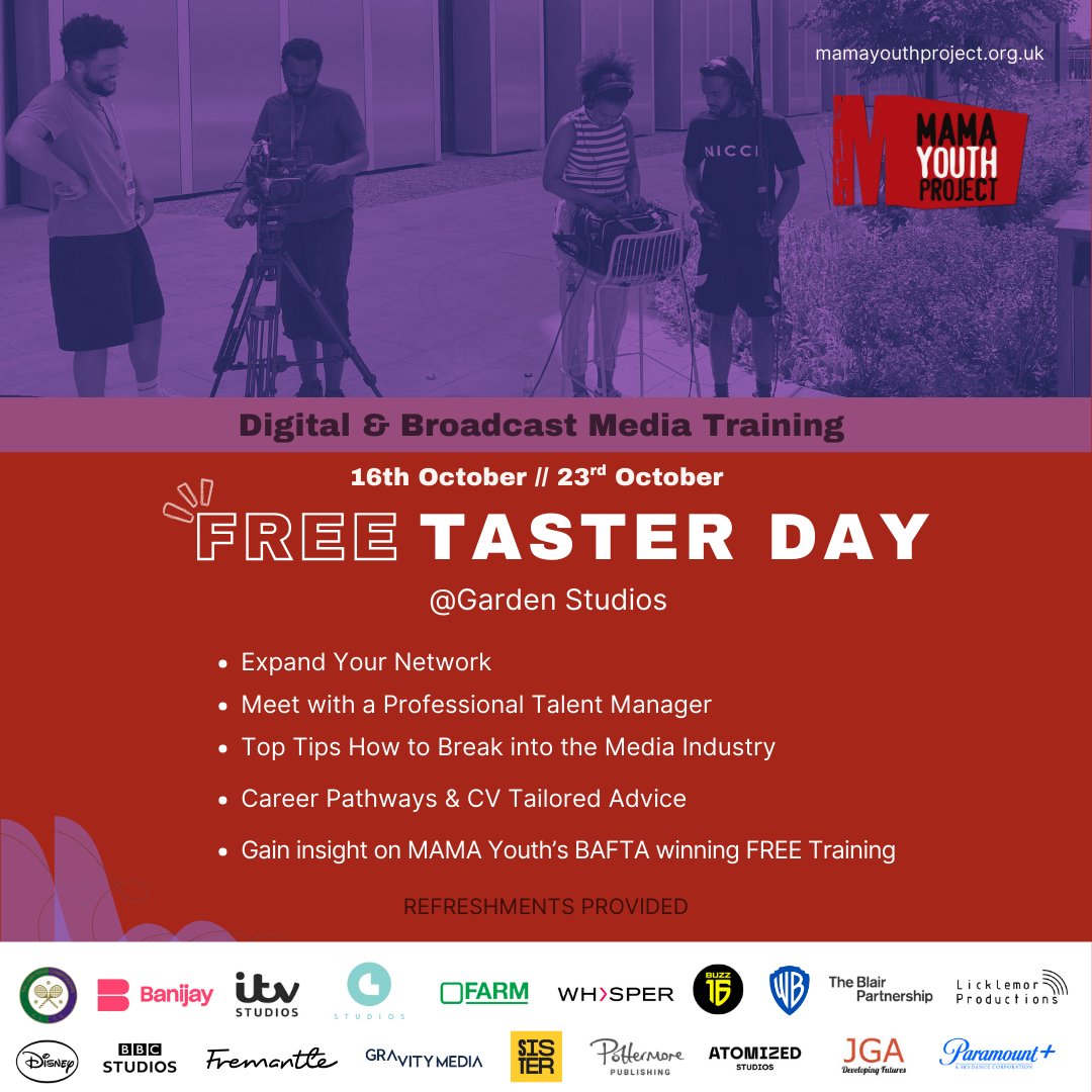 🚨UPDATE🚨 Our FREE taster day this Thursday is now fully booked. Don't worry, as there's still space for our second taster session on Thursday 23rd October.

For more info and to get your free tickets for the taster day, head to our Eventbrite link: lnkd.in/eHeuZp2r