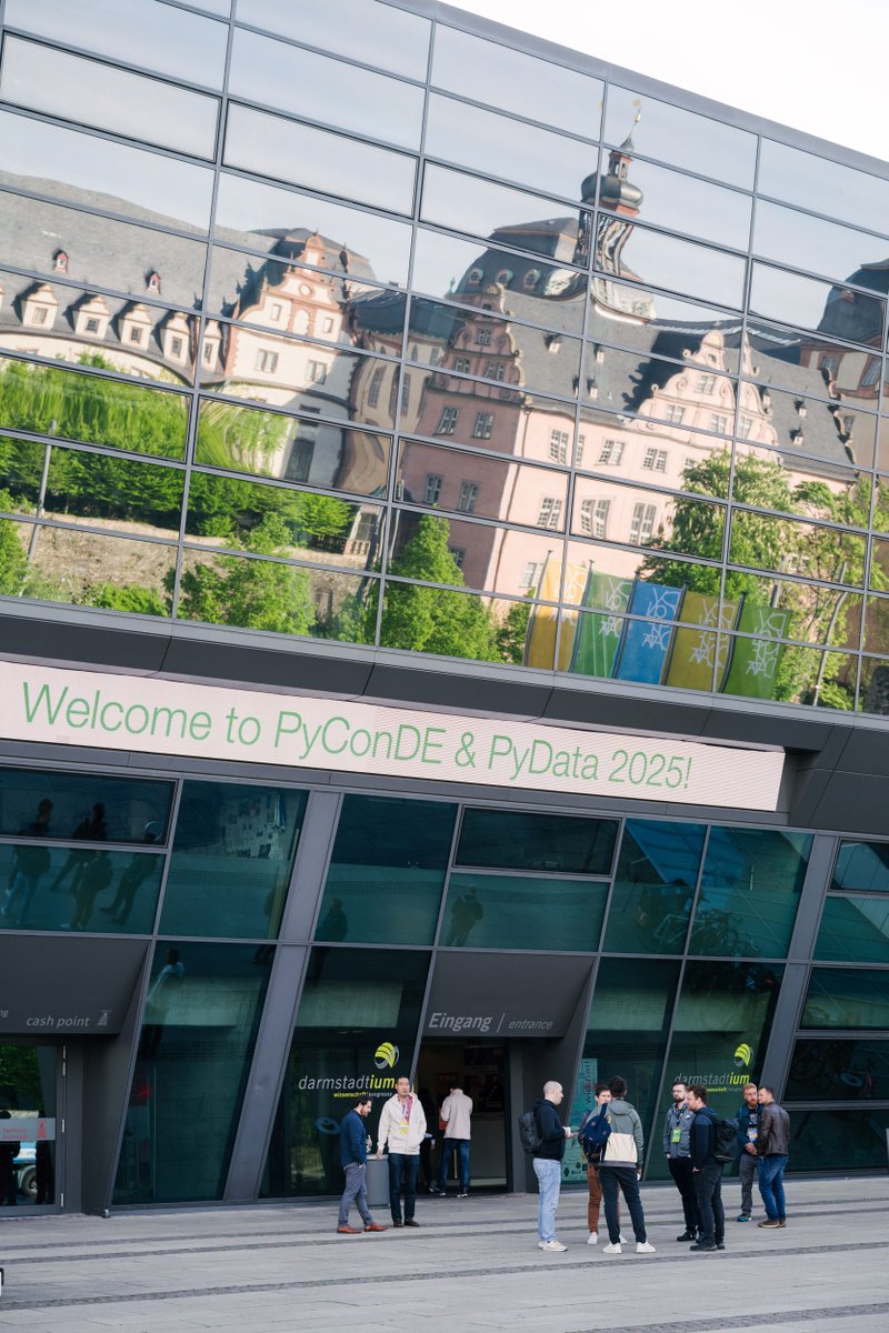 PyConDE's tweet image. ๐ The venue for PyCon DE & PyData 2026: darmstadtium!
Bright halls, open spaces & a modern vibe โ the perfect home for our community next April. ๐โจ
#PyConDE #PyData #Python #AI #DataScience #OpenSource
