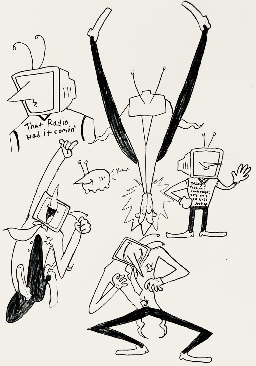 Boss makes a dollar, I make a dime
that’s why I draw #tenna on company time