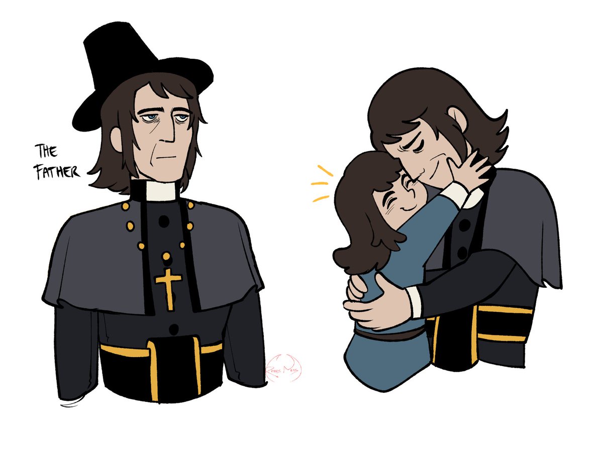 Teen Abaddon + The Father
#hauntedhotel #hauntedhotelfanart #hauntedhotelabaddon #hauntedhotelnetflix