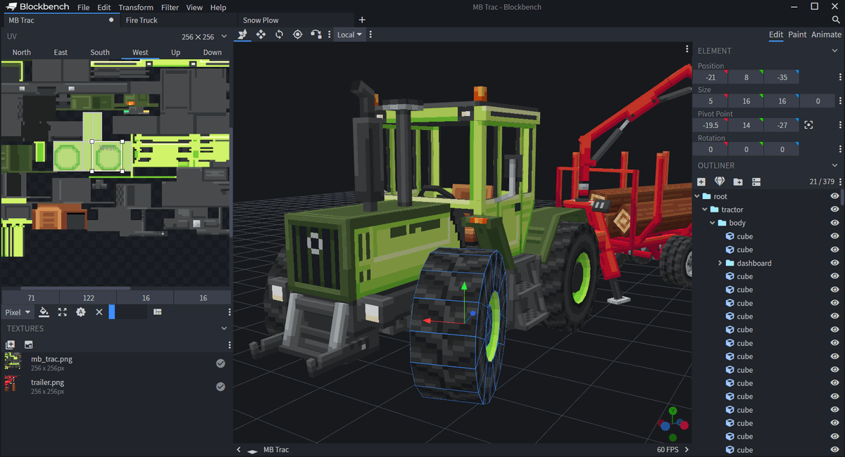 GameMakersJP's tweet image. 『Minecraft』公式も採用した3Dモデリングツール「Blockbench 5.0」リリース。オープンソース&無料で提供中
gamemakers.jp/article/2025_1…
ローポリモデルの作成に特化したツールで、『Minecraft』用フォーマットも用意。バージョン5.0ではリギングやスプライン作成機能などが追加された