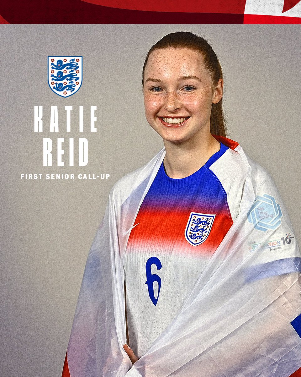 A first senior call-up for Katie Reid! 🤝