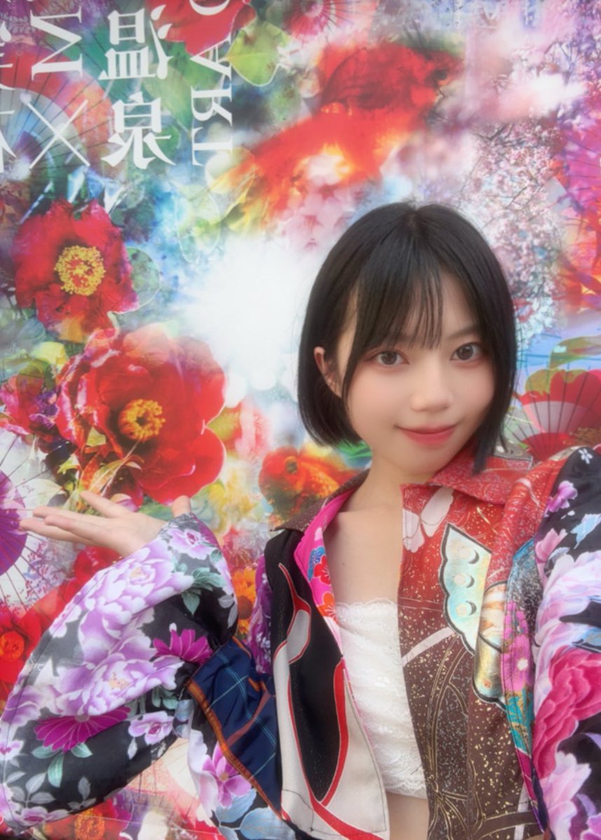 蜷川実花さんと道後温泉がコラボしとったけん行ってきた~💖
綺麗すぎた今度は夜行きたいな💖🪻
 #蜷川実花  #道後温泉  #愛媛  #sweet16委員会新メンバーオーディション  #八神琳音