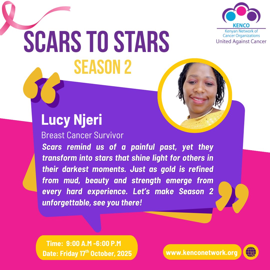 kenconetwork's tweet photo. Real people. Real stories. Real strength.
Survivors open up about their journey, inspiring us all to keep fighting and keep believing.
Get your tickets here:https://t.co/vbDN0mxgYb #ScarstoStars
#scarstostars #unitedagainstcancer https://t.co/IIpS4kuytv