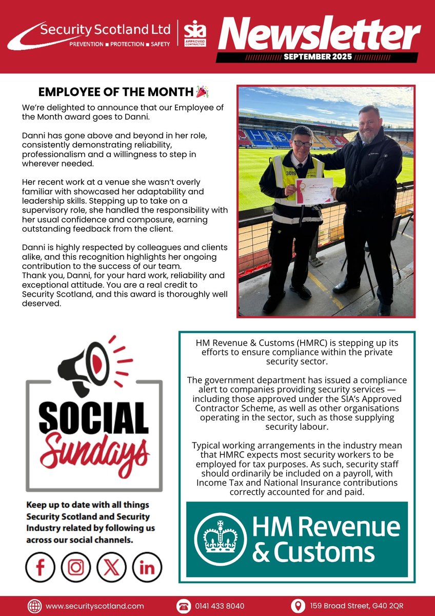 SecuritySCOT's tweet image. 🗣September Newsletter