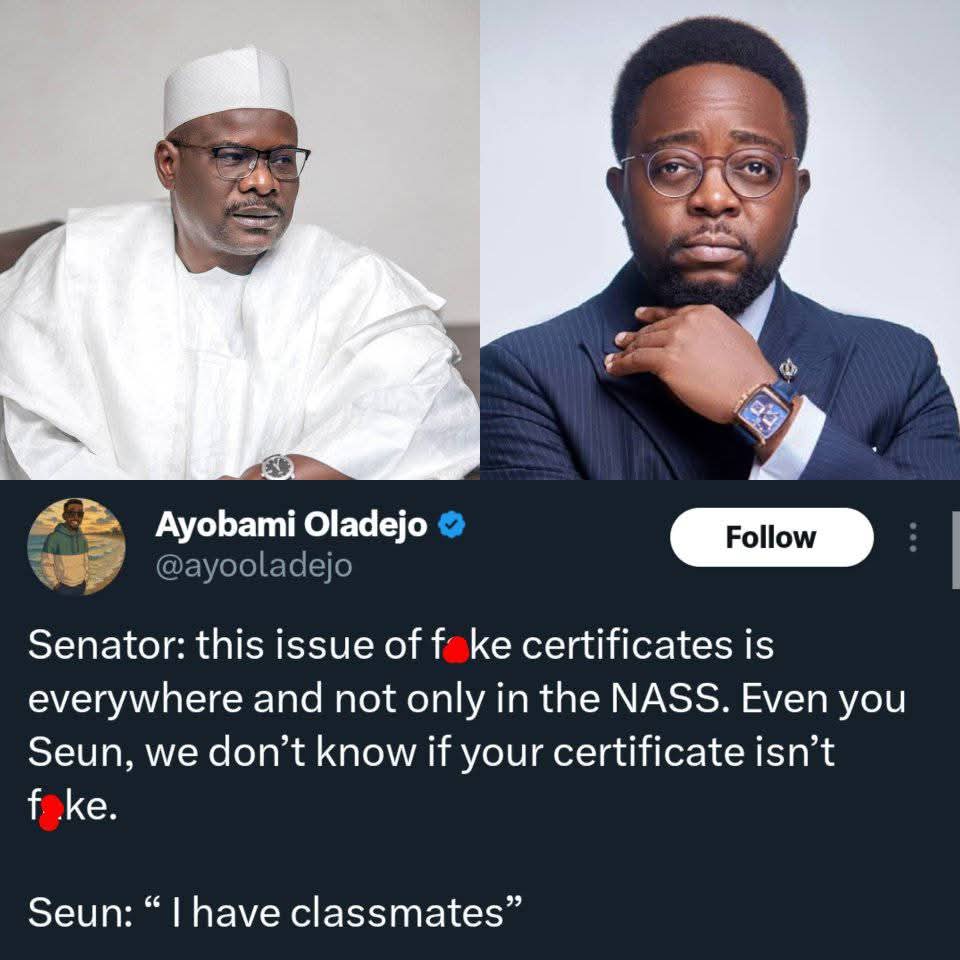 See where Seun hang ball