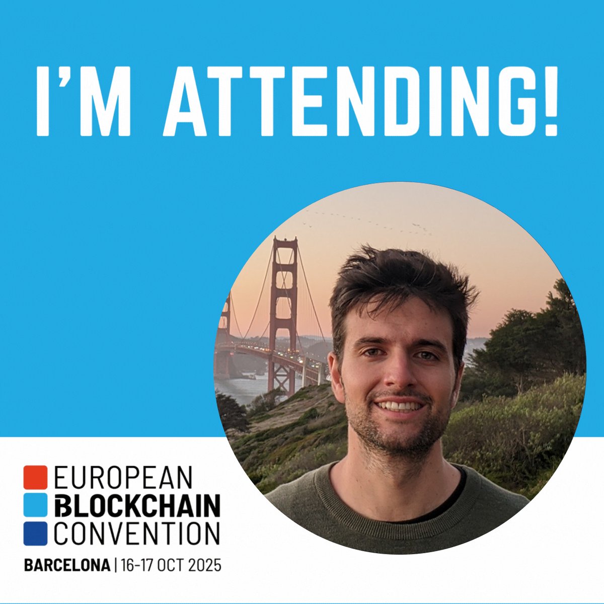 I'm attending the European Blockchain Convention (EBC) for the first time, right here in Barcelona. 

Excited to talk about internet money and how we can make it more usable for people with <a href="/openfort_hq/">Openfort</a>