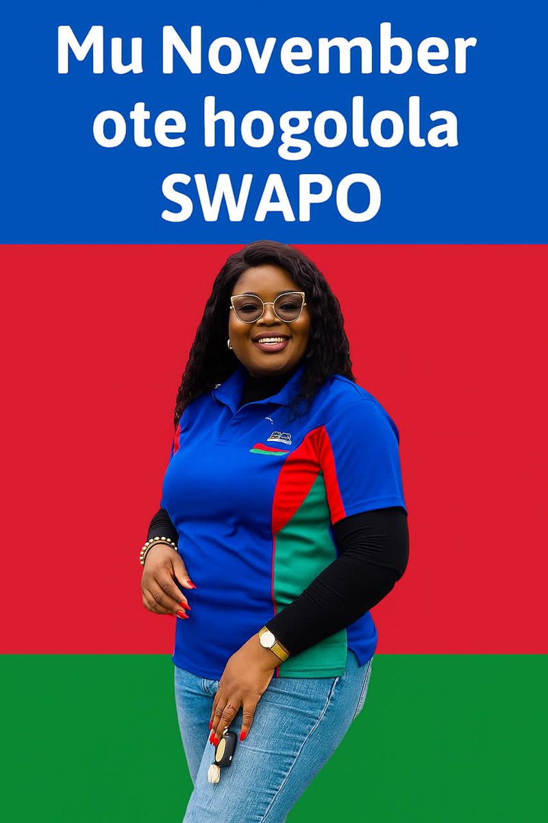 Mu November ote hogolola SWAPO. #NovemberVoteSWAPO