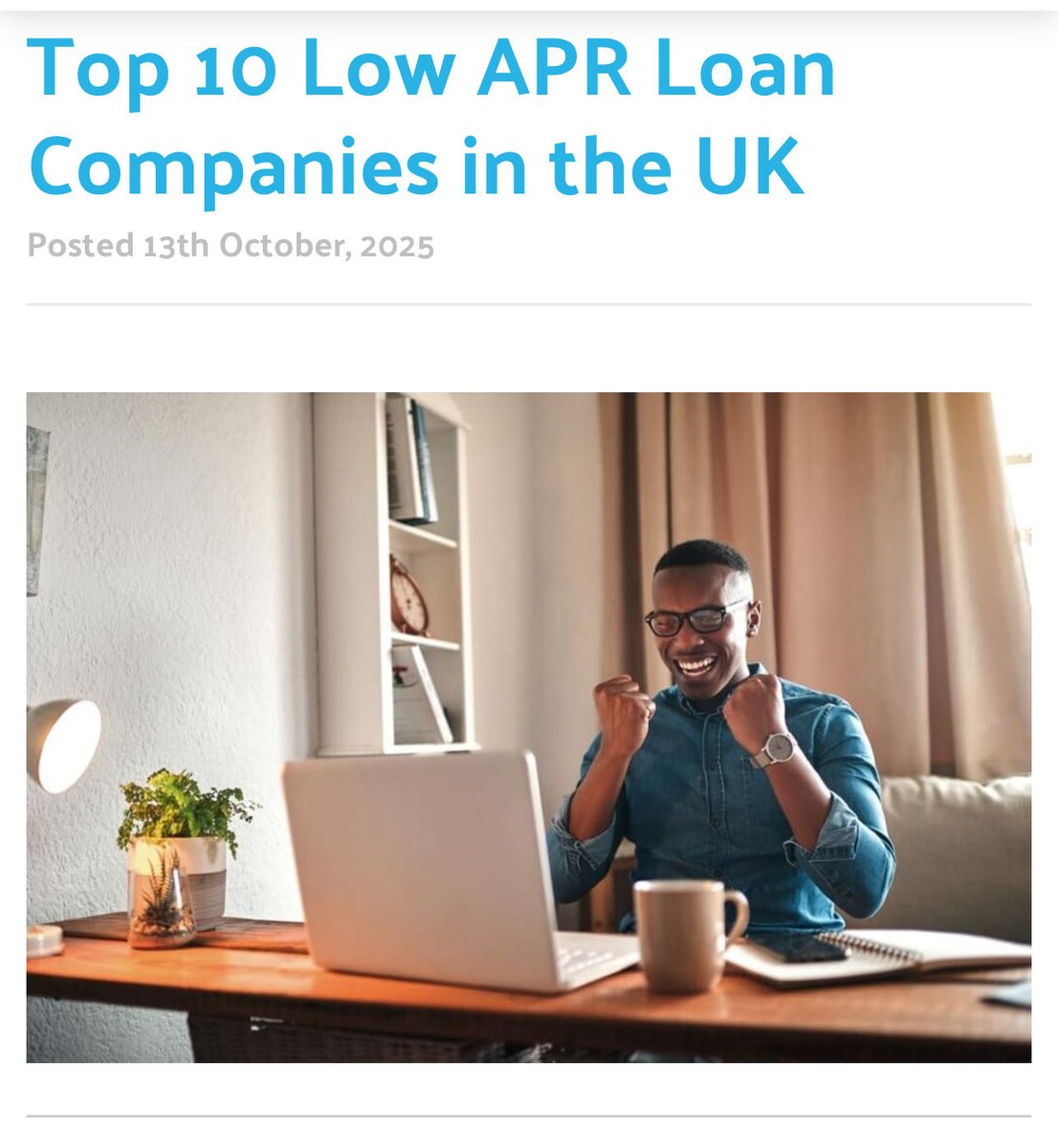 FastLoanUK's tweet photo. Check out our latest Money Smart blog on the top 10 low APR short term lenders

https://t.co/sBCUrRGKOS https://t.co/HyWYONidNm