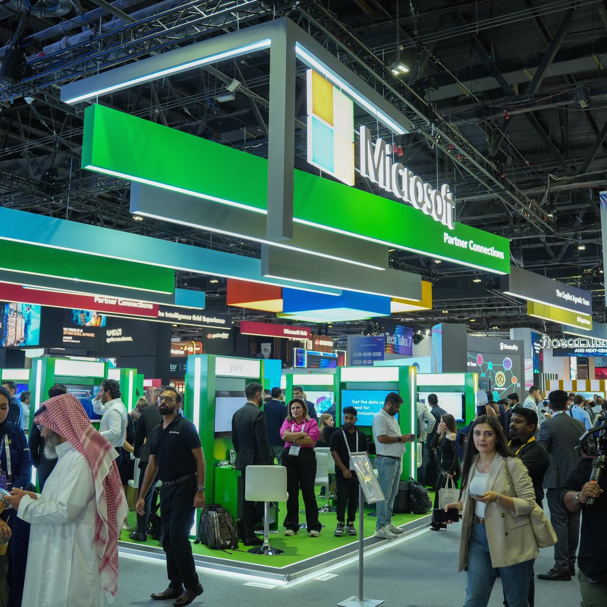 The energy? Next-level. 
The ideas? Limitless. 
The place? Microsoft booth, GITEX Global.
#MicrosoftUAE #GITEXGlobal #GITEX2025