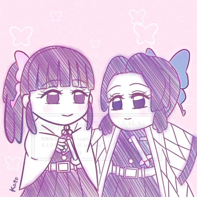 この2人のグリはめちゃくちゃ可愛いんだろうな～なrkgk🦋さん🌸ヲちゃん