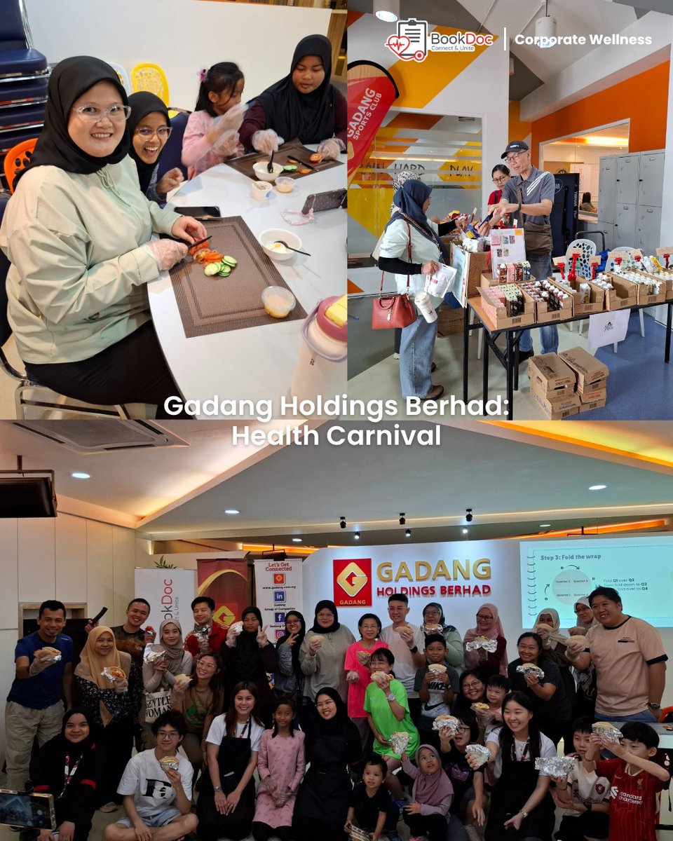 BookDoc's tweet image. Over the past weeks, we partnered with great organizations to deliver wellness experiences that educate, energize &amp;amp; empower:

* Health carnivals 🩺
* Nutrition workshops 🍽️
* Fitness sessions 🥊

Learn more: bookdoc.com

#BookDoc #BDCorporateWellness