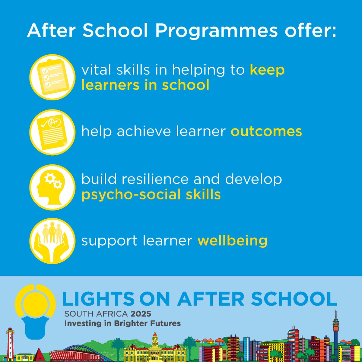 theLearningT's tweet image. Did you know 81% of Grade 4 learners in SA struggle to read for meaning?

ASPs are part of the solution, they provide mentorship, safe spaces &amp;amp; targeted support to help learners thrive.

#AfterSchoolSA #TheLearningTrust #LOAS2025 #BeyondTheClassroom #InvestingInBrighterFutures
