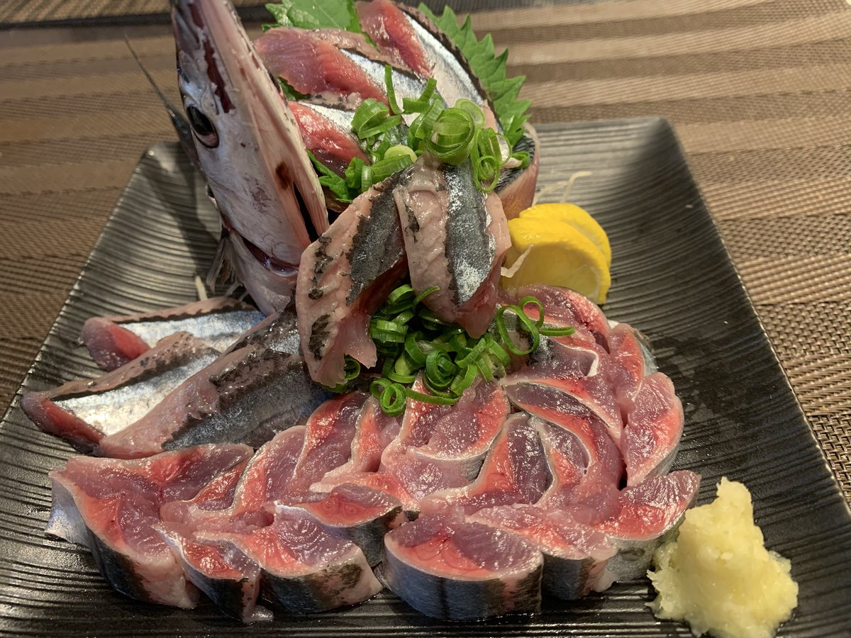 好きですか❓秋刀魚刺し🤣