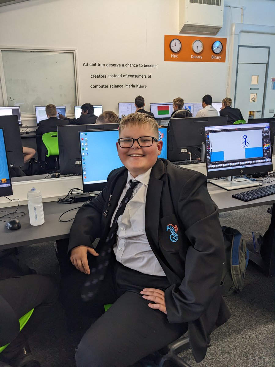 DurringtonHigh's tweet image. Coding club takes place after school every Tuesday with Mr Scott in the computing department. Students in all years are welcome to come along to learn new skills and make new friends!
#DHSclubs #DHScomputing