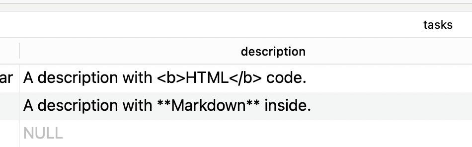 PovilasKorop's tweet image. Tip on @filamentphp.
Render Markdown or HTML directly inside a `TextColumn`.
Interestingly, when I tried `->markdown()`, it parsed BOTH Markdown and HTML bold syntax.
Link to docs: filamentphp.com/docs/4.x/table…
#practicalFilamentDocs
