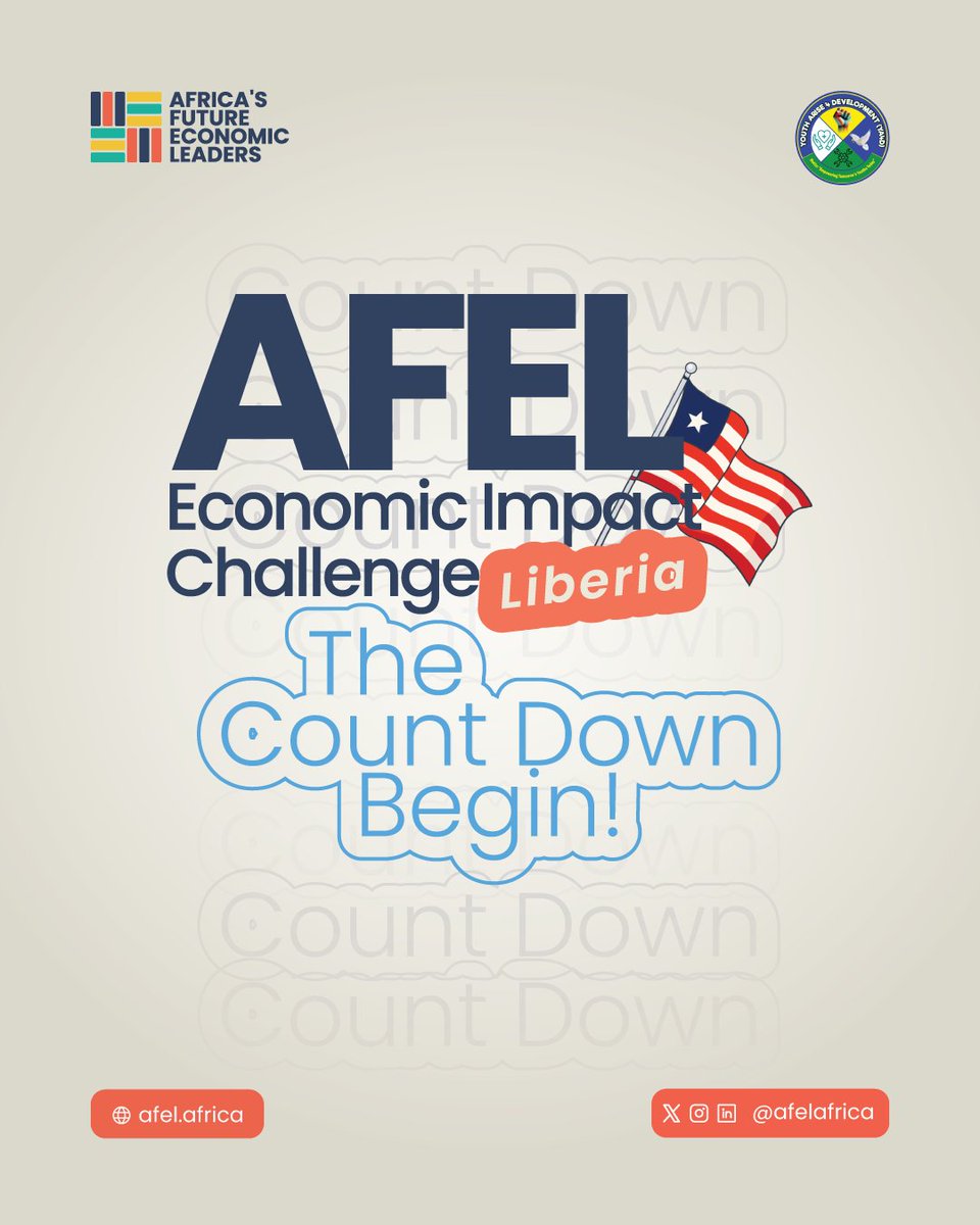 Countdown to the end of #EICLiberia!
It’s been 13 transformative weeks of learning, advocacy &amp; research. 
9 teams, 60+ young Liberians 🇱🇷 participating in the competition have deepened #AfCFTA awareness through creative advocacy &amp; research to shape Liberia’s economic future.