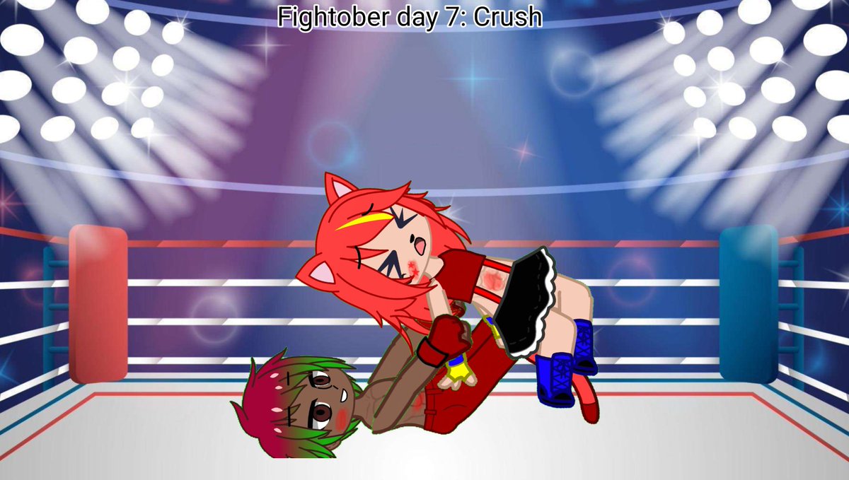 Fightober day 7: Crush
Jane vs Femboy Alex 
His husband 
Femboy Alex is my oc 
Jane belongs to a friend