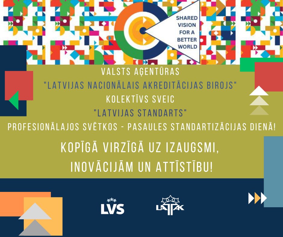 🥳Sirsnīgi sveicam <a href="/lvs_lv/">Latvijas standarts (LVS)</a> profesionālajos svētkos!
❤️🤍❤️Lai iedvesma lieliem darbiem vienmēr paliek nemainīga!
#LATAK kolēģi
#WAD2025 #akreditacija #standarti #standartizacija #sadarbiba #lidzdaliba #attistiba