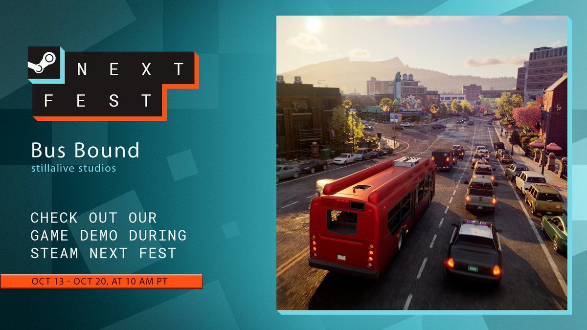 *cough* *cough* May I have your attention please?

#SteamNextFest #Busbound