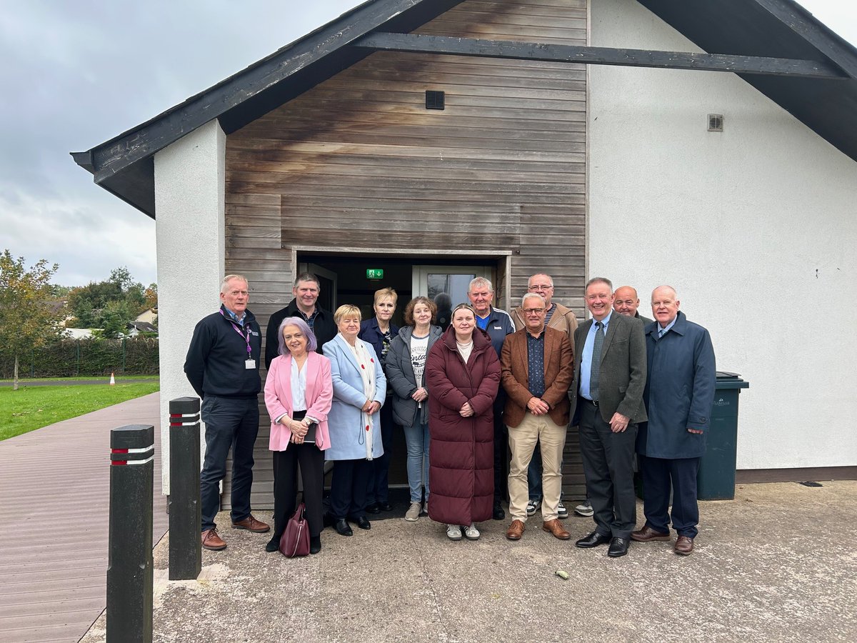 Board Chair Glenn Houston, Board Members Maynard Mawhinney, Eileen Patterson &amp; Jackie Johnston along with CEO Amanda Stewart visited Area Manager Colum Duffy &amp; his team in our Omagh office. They also visited a Community Service Project at the MACCA Resource Centre.